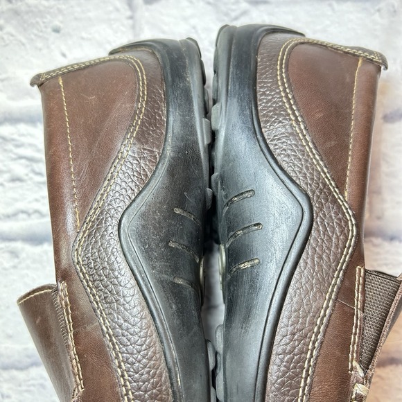 Cole Haan Tucker Venetian Brown Leather Slip On Loafers Mens 11M Driving Shoes - Picture 9 of 10
